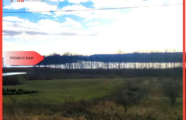 Tylko u nas !Duża Działka Z Dostępem do Jeziora