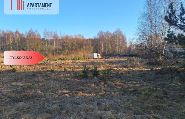 Działki 1385 m² i 1926 m² w leśnej otulinie z WZ