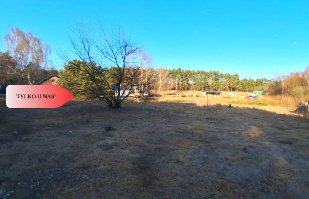 Działki 1385 m² i 1926 m² w leśnej otulinie z WZ