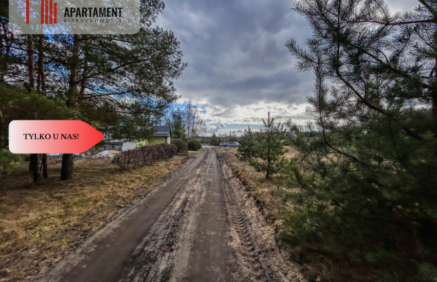 Tylko u nas! Działka 3229m² Krąplewice przy lesie