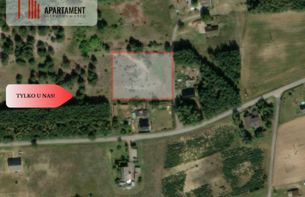 Tylko u nas! Działka 3229m² Krąplewice przy lesie