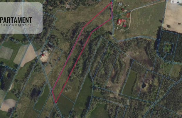 Pięknie położona duża działka w Sarnowie