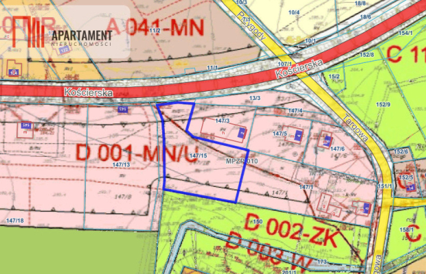 Działka 3000m2 przy DW221 - Lubań