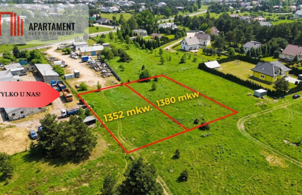 Tylko u nas! Łochowice: Działka pod lasem, WZ, bus