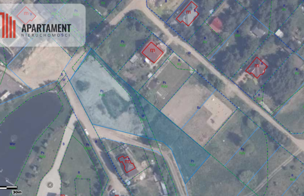 Działka 3000m2 ze stawem! Zabagno, 3km od A1