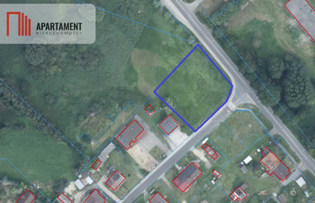 Działka budowlana w Montowie k. Lubawy