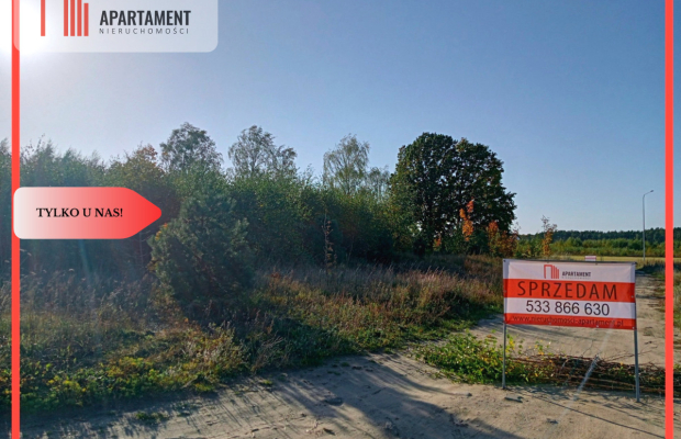 Tylko u Nas! Działka w Chojniczkach nad jeziorem!