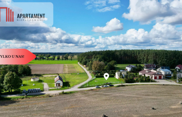 Tylko u nas! miejsce na Twój dom, cisza i spokój