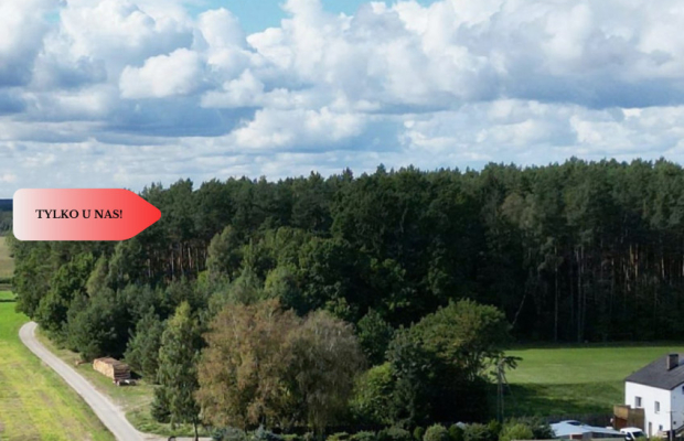 Tylko u nas! miejsce na Twój dom, cisza i spokój