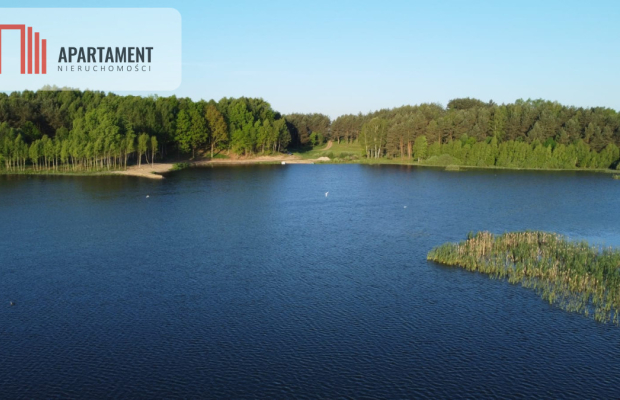 Działki wśród natury las jezioro plaża staw Miastk