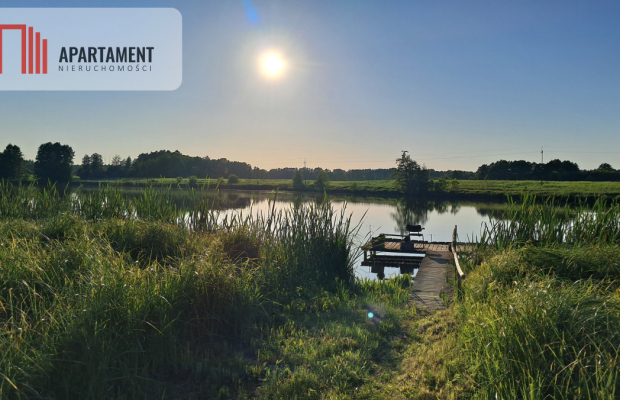 Działki wraz ze stawem