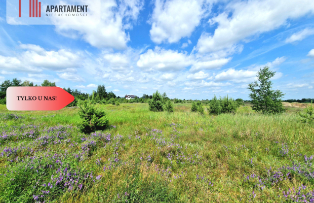 Działka budowlana 800m od jeziora!