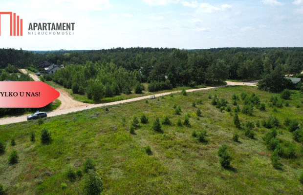 Działka budowlana 800m od jeziora!