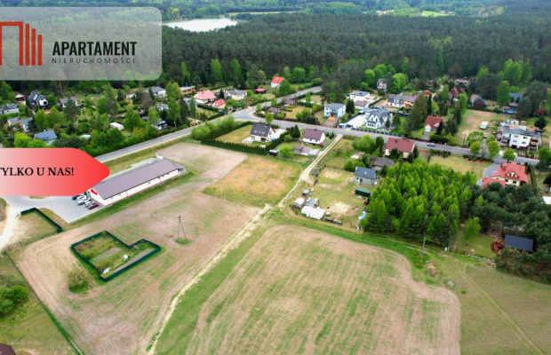 Działka w Tleniu! Bory Tucholskie!