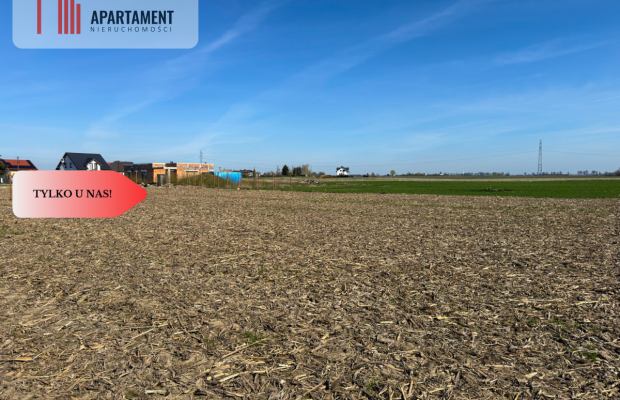 Tylko u nas!Działka budow.|z WZ|Nowe ciche osiedle