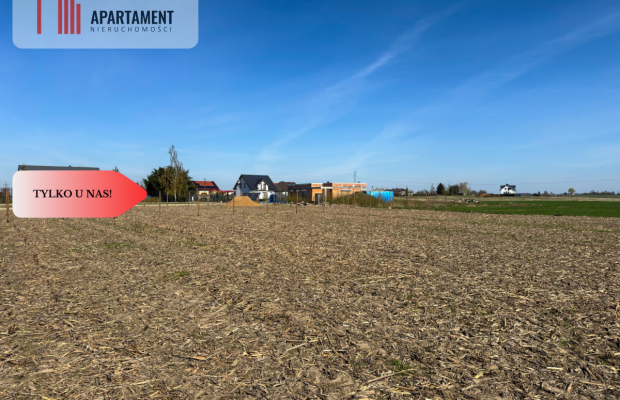 Tylko u nas!Działka budow.|z WZ|Nowe ciche osiedle
