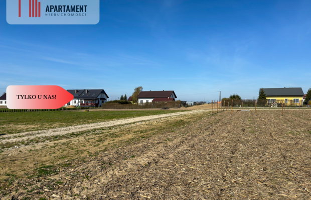 Tylko u nas!Działka budow.|z WZ|Nowe ciche osiedle