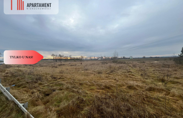 * Działka otoczona lasami i polami z WZ