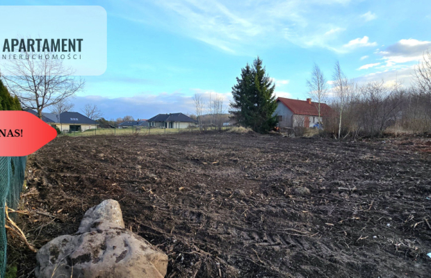 Straszyn – uzbrojona działka w spokojnej okolicy