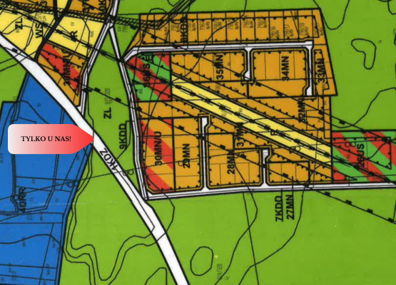 Działka pod lasem w spokojnej okolicy