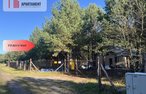 Działka pod lasem w spokojnej okolicy