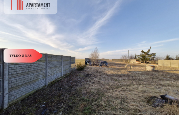 *Działka z warsztatem w Gogółkowo