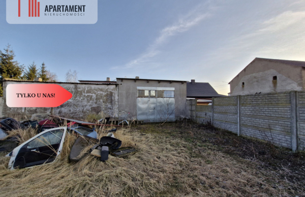 *Działka z warsztatem w Gogółkowo