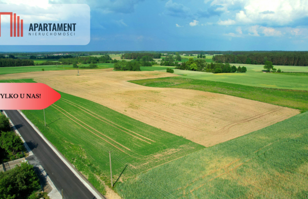 Tylko u Nas! Działka budowlana  Borach Tucholskich