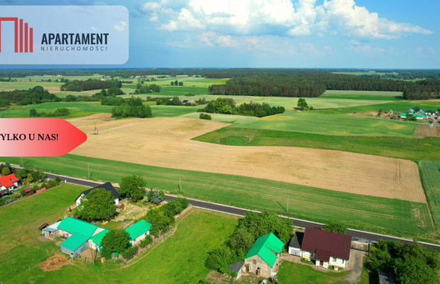 Tylko u Nas! Działka budowlana  Borach Tucholskich