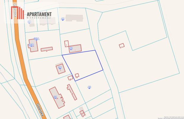 Działka usługowo-mieszkalna 5 km od Pruszcza!!!