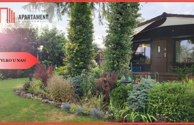 Piękna działka rekreacyjna z KW - domek, ogród