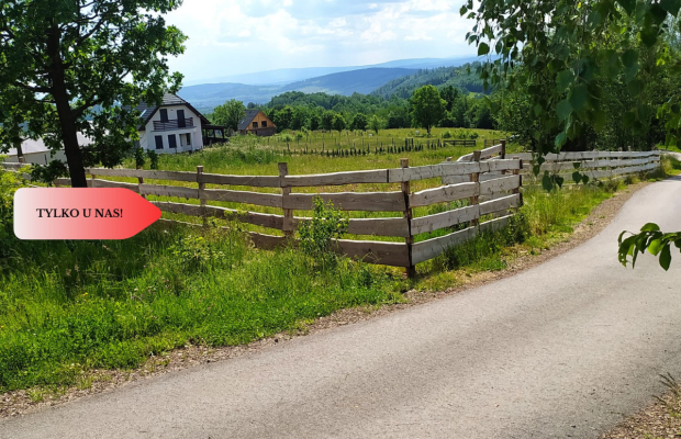 Działka w Górach Sowich - widokowa, uzbrojona.