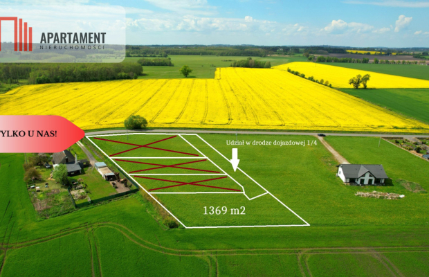 * Atrakcyjna cena! Działka z WZ Zalesie Szubin