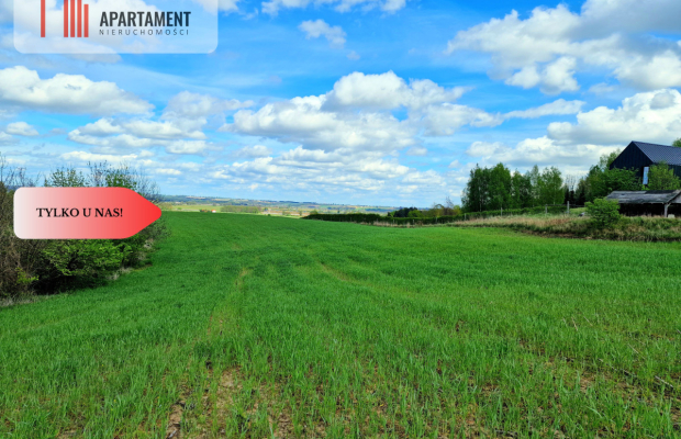 Tylko u Nas! Działka budowlana z pięknym widokiem!