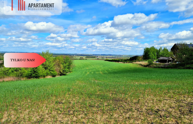 Tylko u Nas! Działka budowlana z pięknym widokiem!