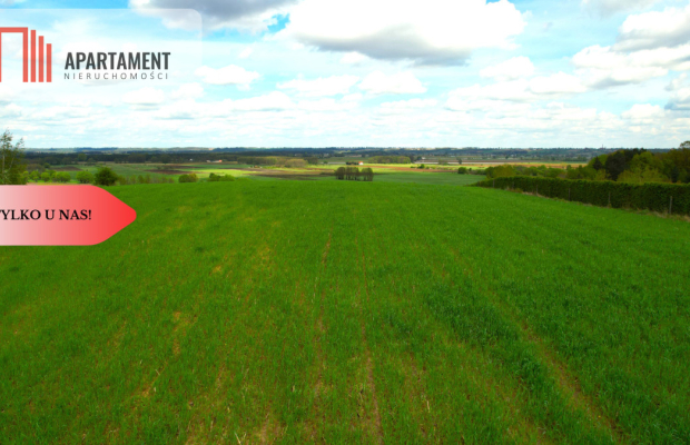 Tylko u Nas! Działka budowlana z pięknym widokiem!