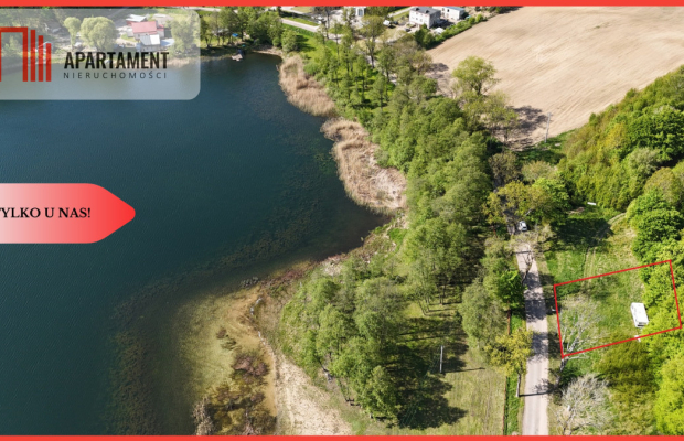 Działka z widokiem na jezioro