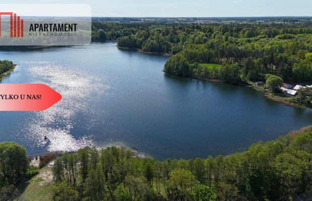 Działka z widokiem na jezioro