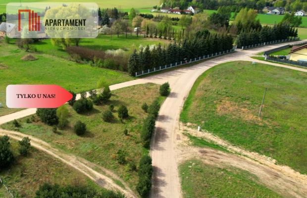 *Działka  z projektem domu ok. Szubina