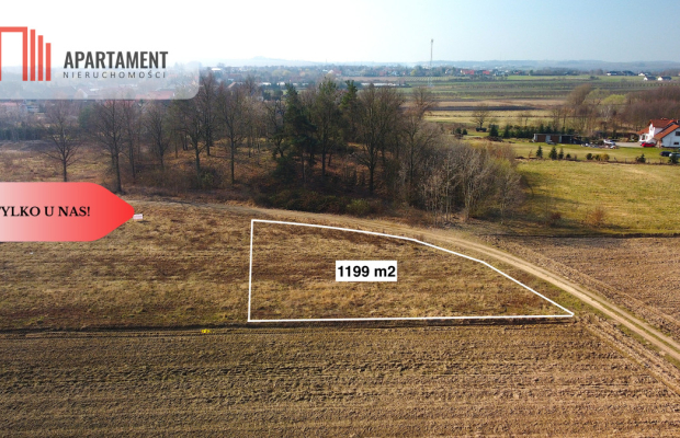 Działki k. Trzebnicy. Kobylice ul. Radosna