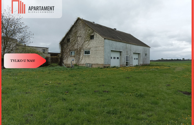 Budynek z potencjałem na dużej działce