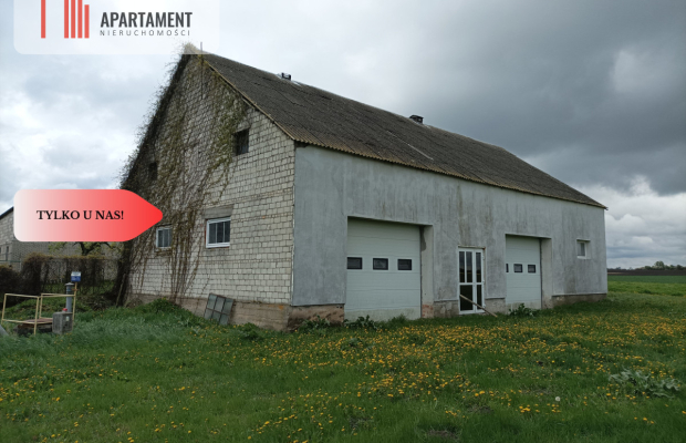 Budynek z potencjałem na dużej działce