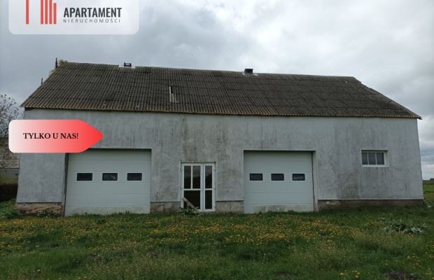 Budynek z potencjałem na dużej działce