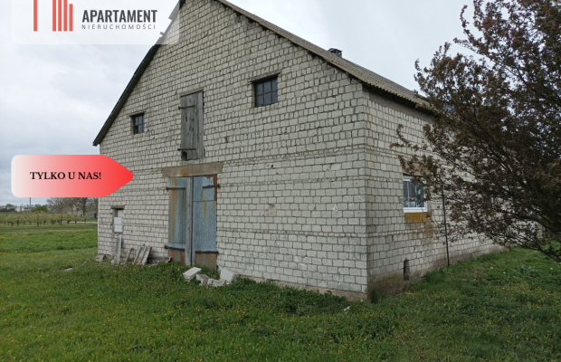 Budynek z potencjałem na dużej działce