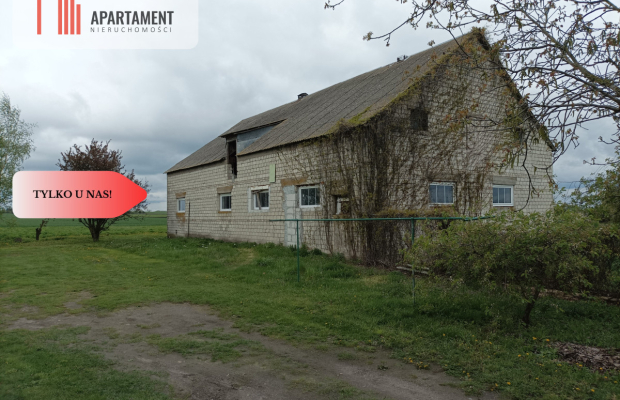 Budynek z potencjałem na dużej działce