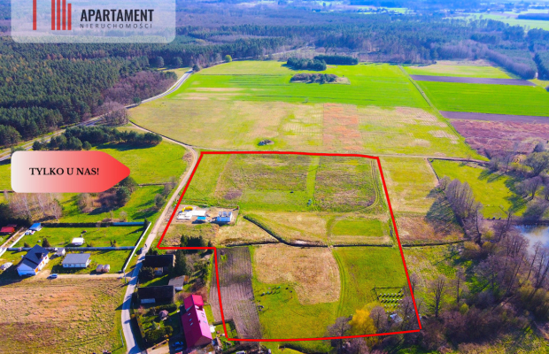 Działki budowlane w Dolinie Baryczy! Kaszowo!