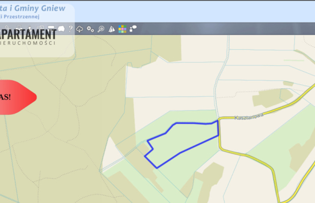 Siedlisko z warunkami zabudowy