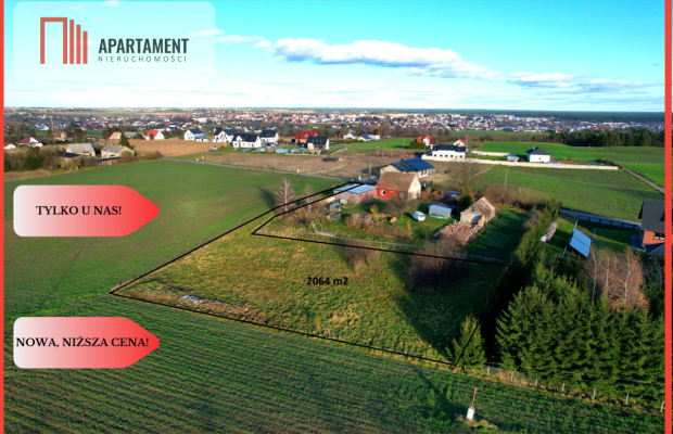 Do końca kwietnia nowa cena!Działka budowlana!!