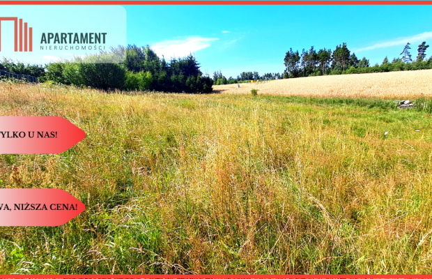 Do końca kwietnia nowa cena!Działka budowlana!!