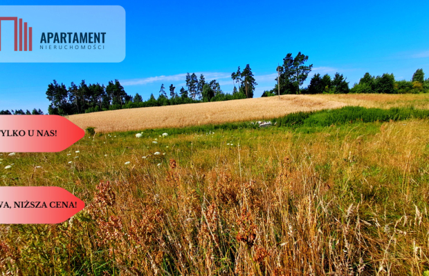 Do końca kwietnia nowa cena!Działka budowlana!!